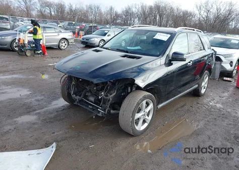 2017 Mercedes-Benz Gle 350 4Matic из США, поврежденный, VIN 4JGDA5HBXHA983854